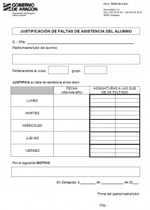 imagen modelo justificacion falta asistencia