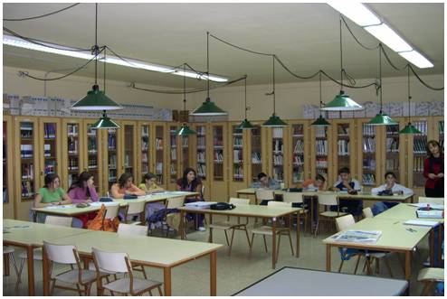 biblioteca ies pedro de luna